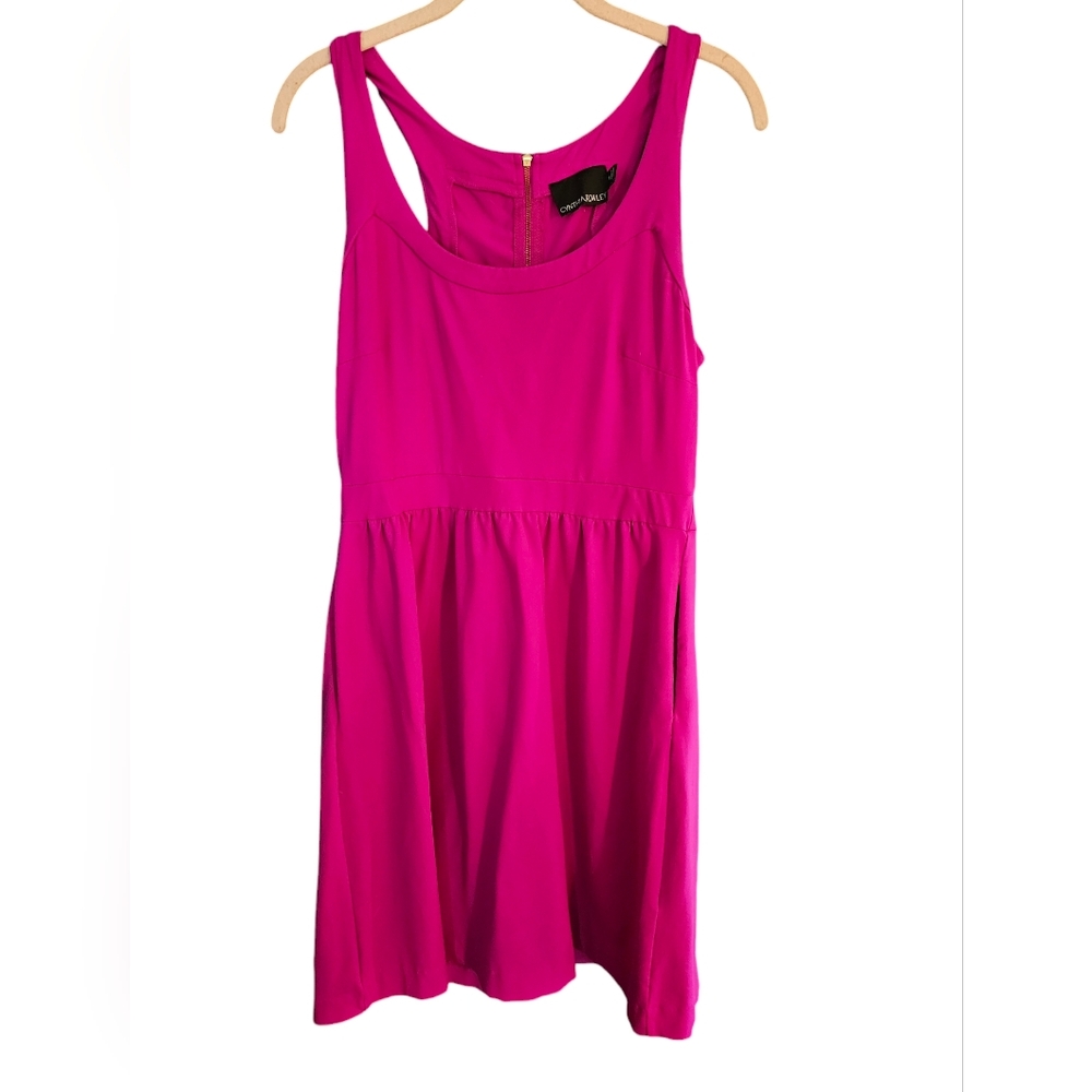 Cynthia Rowley Cotton/Spandex Tank Dress, Sz M